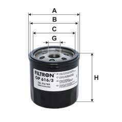 Filtron OP 616/3 (OP616/3) olajszűrő