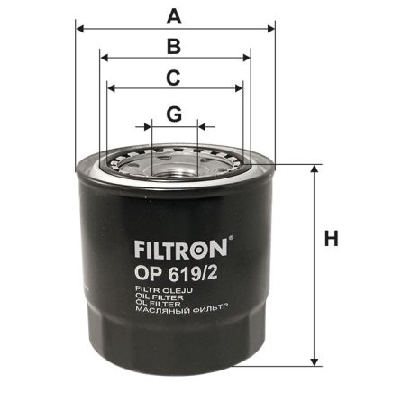 Filtron OP 619/2 (OP619/2) olajszűrő