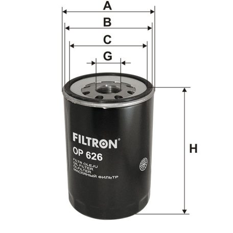 Filtron OP 626 (OP626) olajszűrő