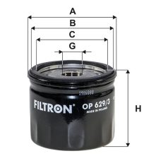 Filtron OP 629/3 (OP629/3) olajszűrő