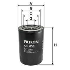 Filtron OP 636 (OP636) olajszűrő