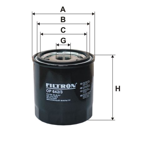 Filtron OP 642/3 (OP642/3) olajszűrő