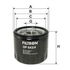 Filtron OP 643/4 (OP643/4) olajszűrő