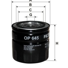Filtron OP 645 (OP645) olajszűrő