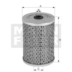 Mann-Filter P1018/1 Üzemanyagszűrő