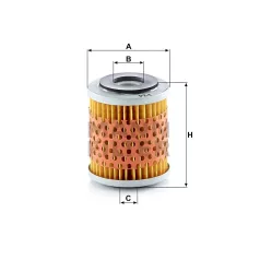 Mann-Filter P66X Üzemanyagszűrő