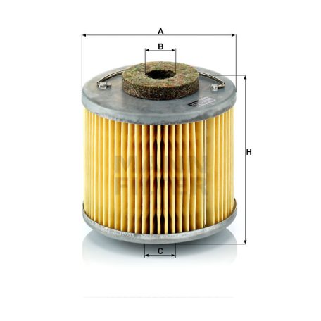 Mann-Filter P715 Üzemanyagszűrő