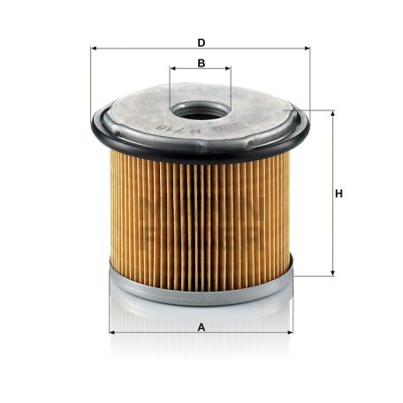 Mann-Filter P716 Üzemanyagszűrő
