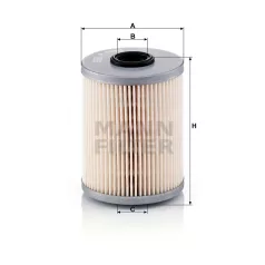Mann-Filter P733/1X Üzemanyagszűrő