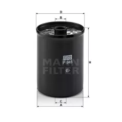 Mann-Filter P945X Üzemanyagszűrő