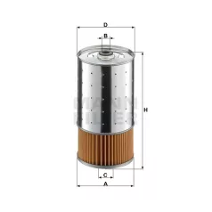 Mann-Filter PF1050/1N Olajszűrő