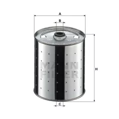 Mann-Filter PF1155 Olajszűrő
