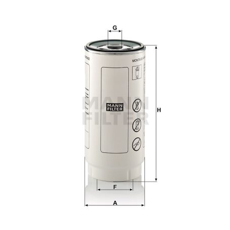 Mann-Filter PL420/7X Üzemanyagszűrő