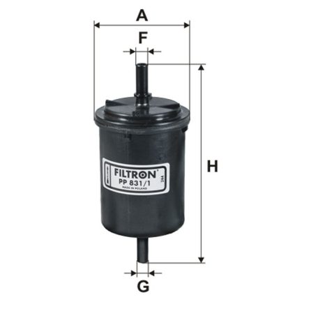 Filtron PP 831/1 (PP831/1) üzemanyagszűrő