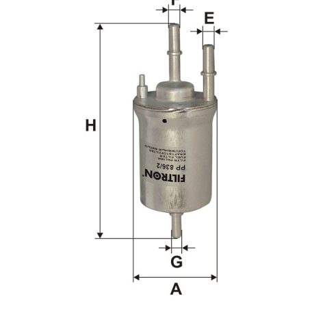 Filtron PP 836/2 (PP836/2) üzemanyagszűrő