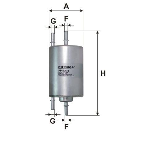 Filtron PP 836/8 (PP836/8) üzemanyagszűrő