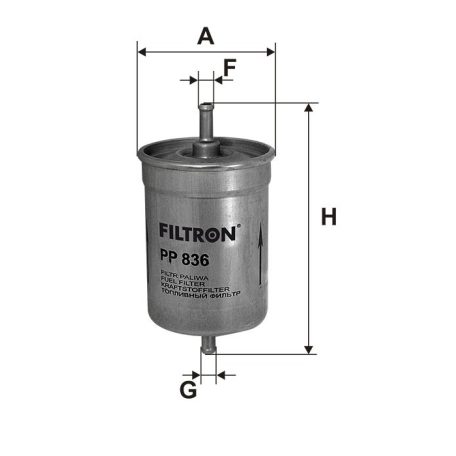 Filtron PP 836 (PP836) üzemanyagszűrő