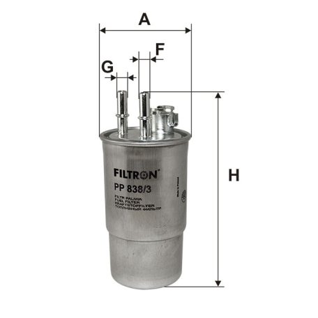 Filtron PP 838/3 (PP838/3) üzemanyagszűrő