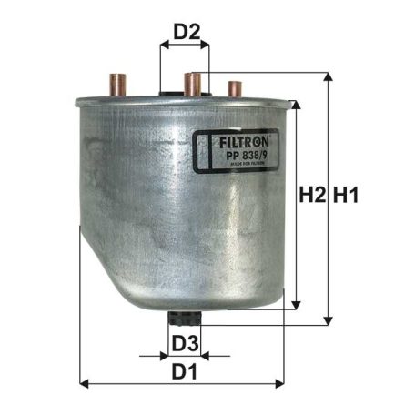 Filtron PP 838/9 (PP838/9) üzemanyagszűrő