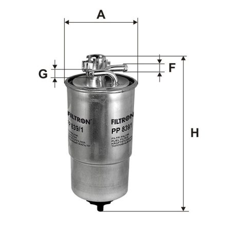 Filtron PP 839/1 (PP839/1) üzemanyagszűrő