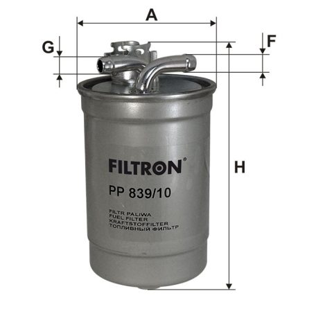 Filtron PP 839/10 (PP839/10) üzemanyagszűrő