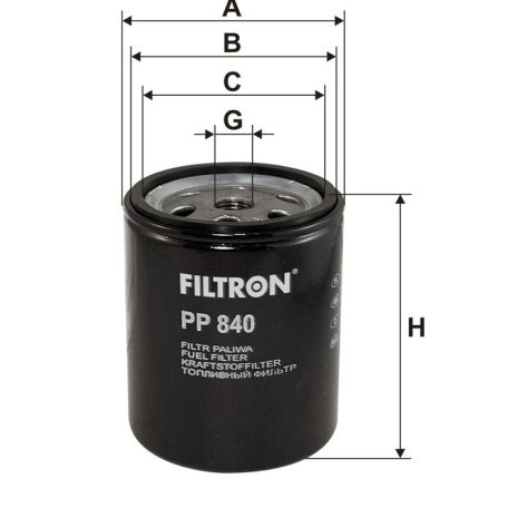 Filtron PP 840 (PP840) üzemanyagszűrő