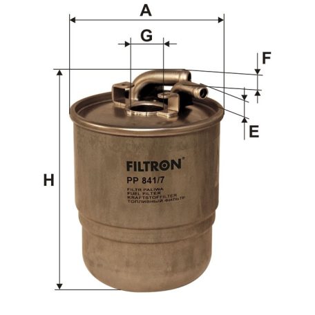 Filtron PP 841/7 (PP841/7) üzemanyagszűrő