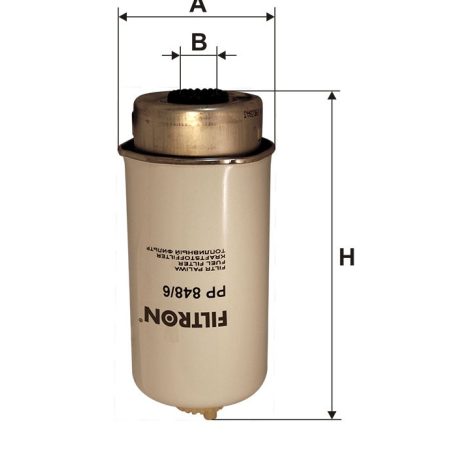 Filtron PP 848/6 (PP848/6) üzemanyagszűrő