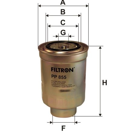 Filtron PP 855 (PP855) üzemanyagszűrő