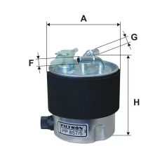 Filtron PP 857/5 (PP857/5) üzemanyagszűrő