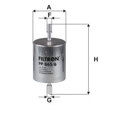 Filtron PP 865/6 (PP865/6) üzemanyagszűrő