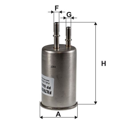 Filtron PP 866/6 (PP866/6) üzemanyagszűrő