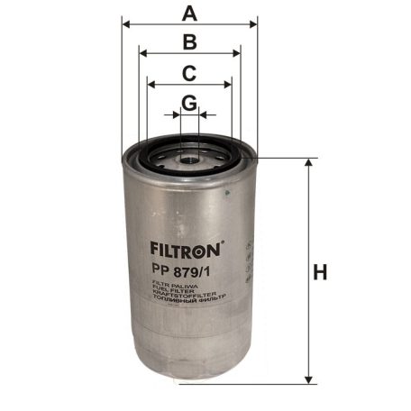 Filtron PP 879/1 (PP879/1) üzemanyagszűrő