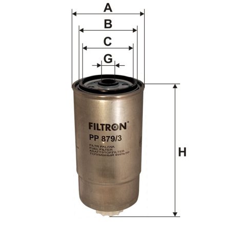 Filtron PP 879/3 (PP879/3) üzemanyagszűrő