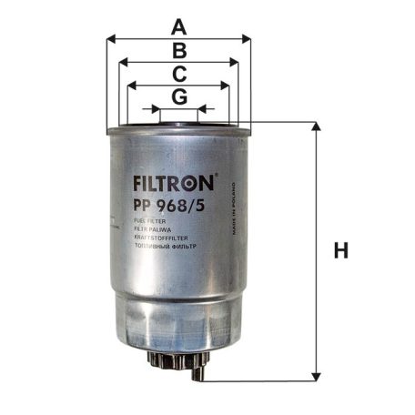 Filtron PP 968/5 (PP968/5) üzemanyagszűrő