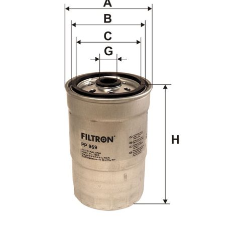 Filtron PP 969 (PP969) üzemanyagszűrő