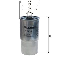 Filtron PP 971/2 (PP971/2) üzemanyagszűrő