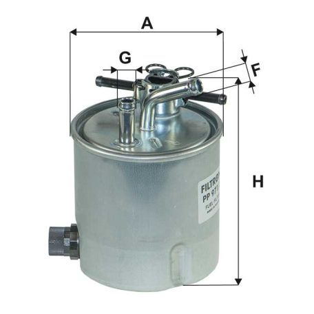 Filtron PP 971/5 (PP971/5) üzemanyagszűrő