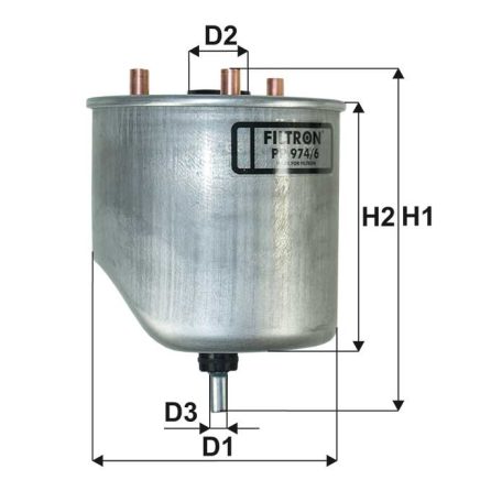 Filtron PP 974/6 (PP974/6) üzemanyagszűrő