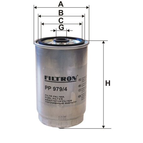 Filtron PP 979/4 (PP979/4) üzemanyagszűrő