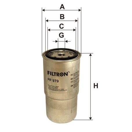 Filtron PP 979 (PP979) üzemanyagszűrő