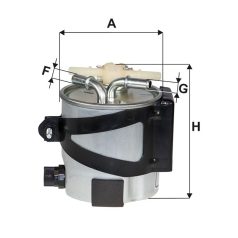 Filtron PP 980/7 (PP980/7) üzemanyagszűrő