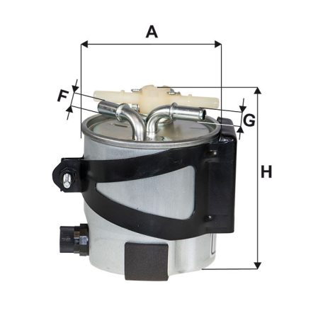 Filtron PP 980/7 (PP980/7) üzemanyagszűrő