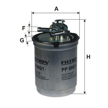 Filtron PP 986/1 (PP986/1) üzemanyagszűrő