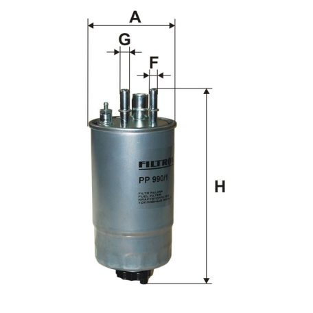 Filtron PP 990/1 (PP990/1) üzemanyagszűrő