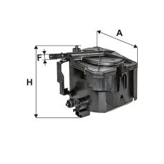Filtron PS 974/1 (PS974/1) üzemanyagszűrő