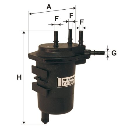 Filtron PS 980/1 (PS980/1) üzemanyagszűrő