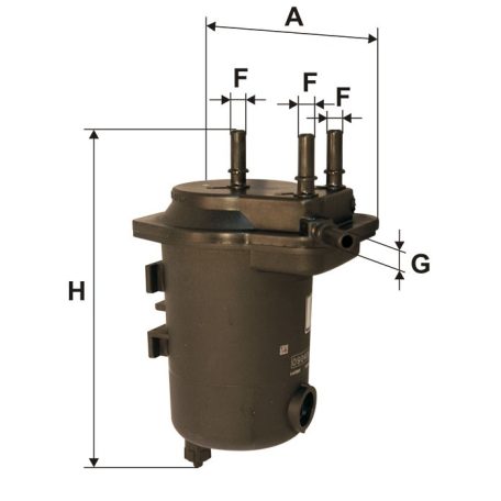 Filtron PS 980/3 (PS980/3) üzemanyagszűrő