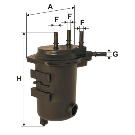 Filtron PS 980/4 (PS980/4) üzemanyagszűrő