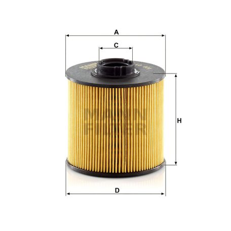 Mann-Filter PU10004Z Üzemanyagszűrő